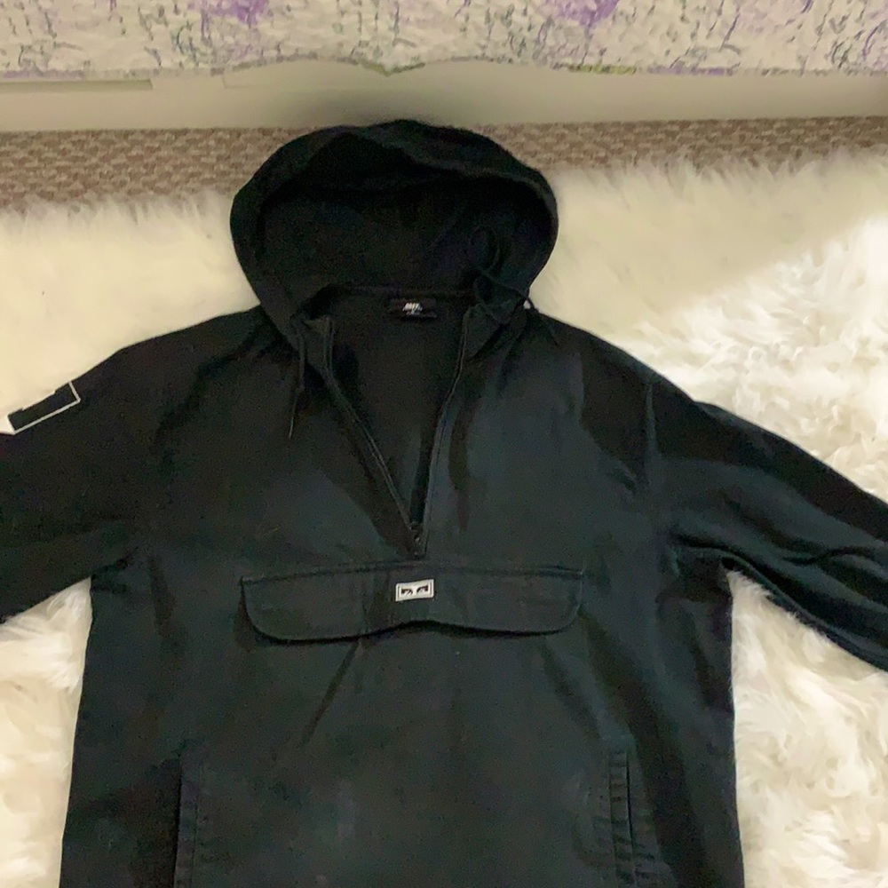 OBEY half zip fleece jacket.